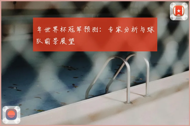 年世界杯冠军预测：专家分析与球队前景展望